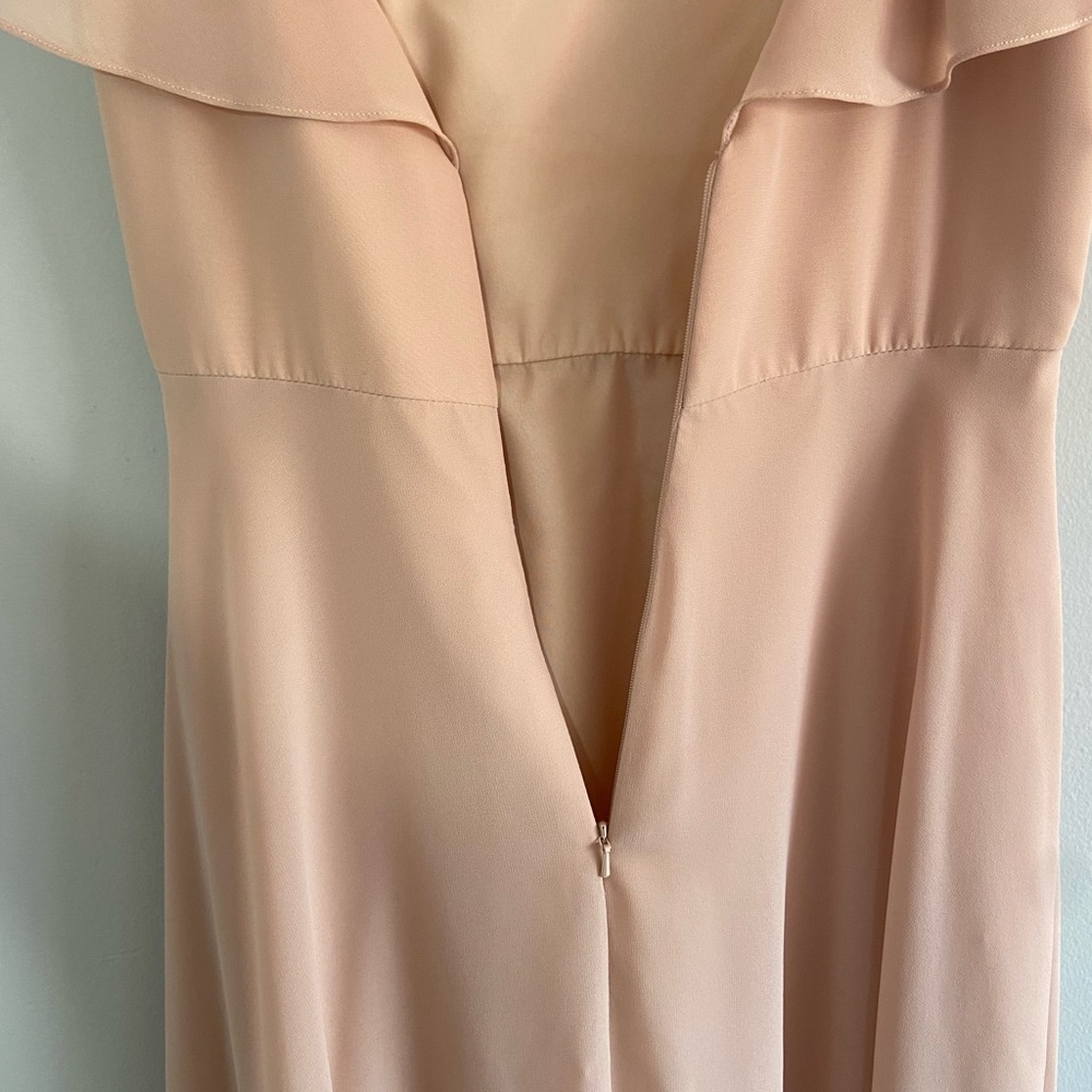 Jenny Yoo Collection Mila Dress Desert Rose Size 6 - Picture 10 of 14